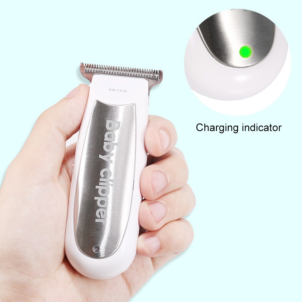 Laag Geluidsniveau Draagbare Trimmer Baby Tondeuse Kapper Cordless Stille Snijden Wasbare Kappers Gereedschap Elektrische Waterdicht
