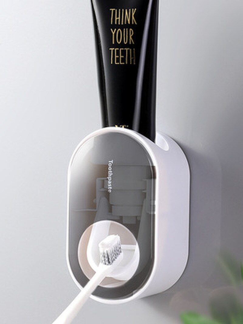 Automatic Toothpaste Squeezer Home Toothpaste Holder Easy Dispenser Rolling Holder Bathroom Supply Tooth Cleaning Accessories