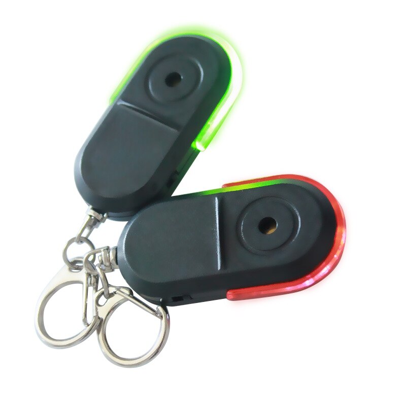 Mini kabellos Anti-Verloren Alarm LED Licht Dinge Tracker Finder Lokalisierer Keychain Pfeife Klang