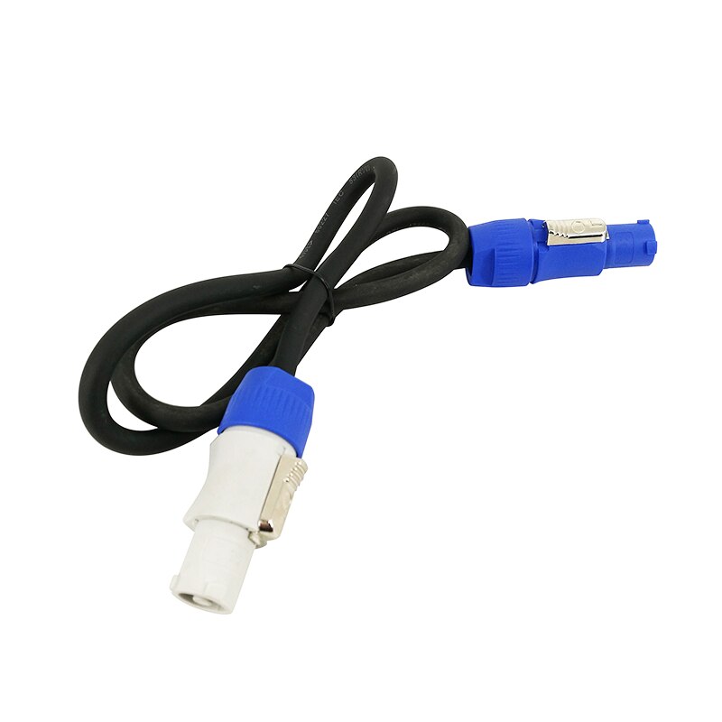 Powercon Connector Stekker Connector Blauw/Wit Voor Led Par \ Moving Head Led Power Cable Plug Socket
