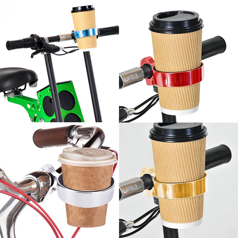 1 Unidad de Soporte de Clip de café para botella de agua de motocicleta soporte de bebida para bicicleta para deportes al aire libre soporte de taza de bicicleta de montaña