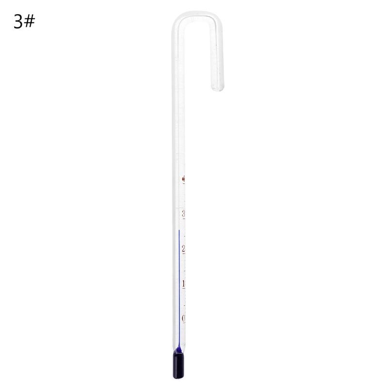 Aquarium u-vormige hangende glazen thermometer temperatuurmeter aquarium: Groente
