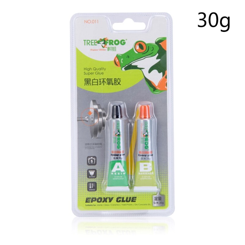 2Pcs 30g Quick-drying Epoxy Resin AB Glue for Plastic Glass Metal Ceramic Strong 1XCB