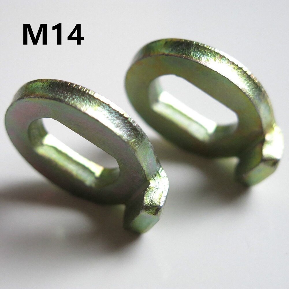 Rondelle de vélo électrique en acier M12 M14, 2 pièces, moteur de moyeu Anti-rotation pour vélos électriques, accessoires de bicyclette