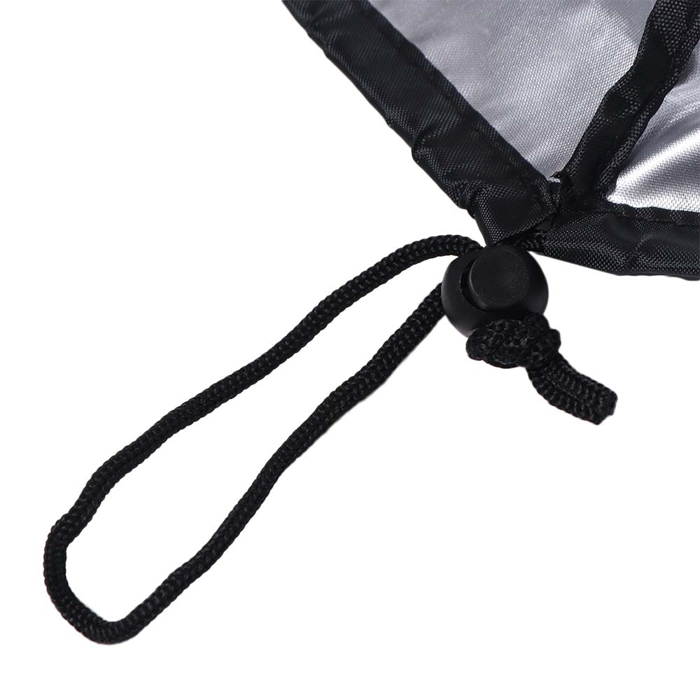 Capa protetora para projetor com cordão, à prova d'água, para projetor de teto, à prova de poeira, preta, fácil de dobrar.