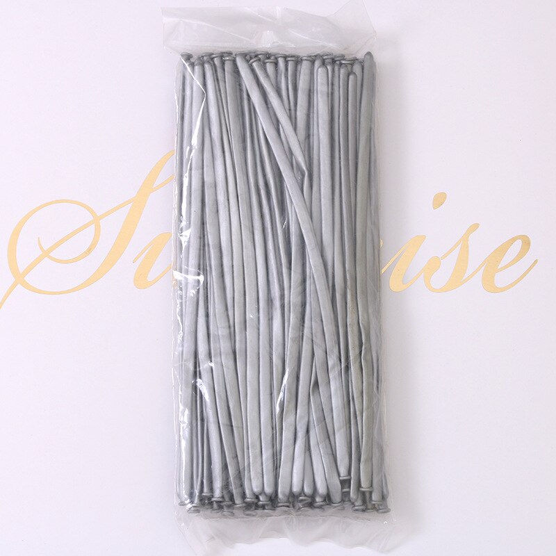 Ballons de couleur en métal 100 pièces | Bande de couleur, Ballon diy avec lettres de dessin animé, décoration de maison, fête d'anniversaire pour enfants, mariage, noël: Silver