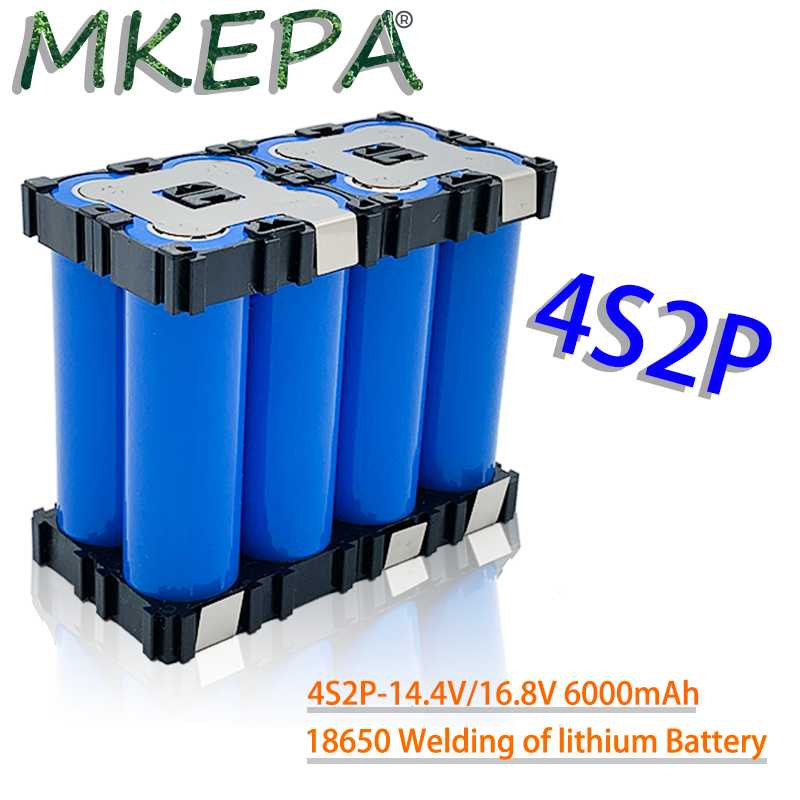 2S1P 3S1P 3S2P 4S1P 4S2P 5S2P 18650 battery pack custom 18650 battery welding 3000mAh / 6000mah battery pack 12.6V to 25.2v sc: Blue
