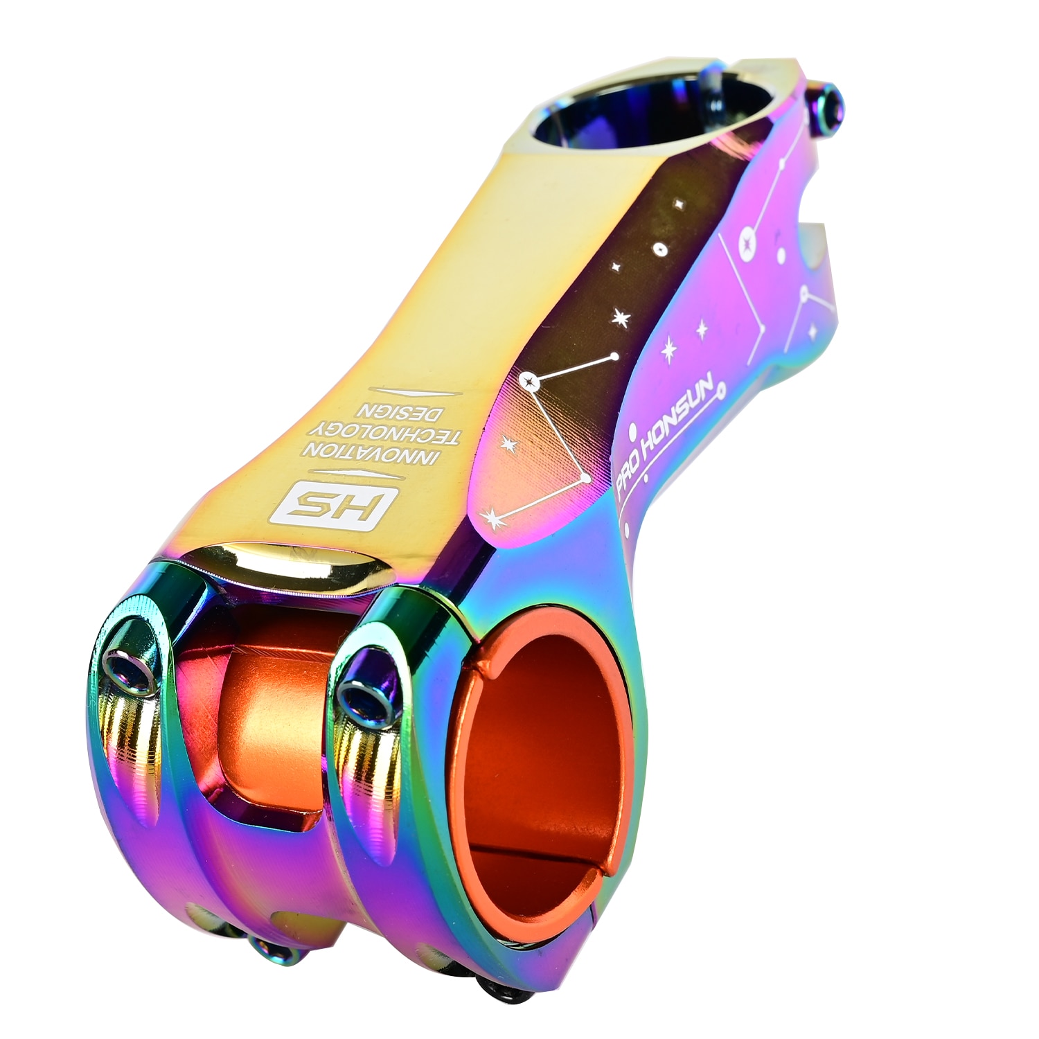 HONSUN Bike Stem Bike 3D forged alloy Stem Bicycle Riser Stem MTB Road Bike 31.8mm Angle 17 Bicicleta Tallo Bicicleta potencia