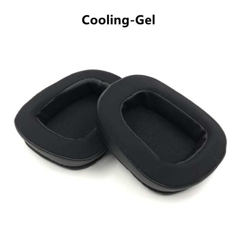 Coussinets d'oreille en mousse pour Logitech G633 G933s, housses de coussinets d'oreille de remplacement pour casque Logitech G935 G933: CORAL
