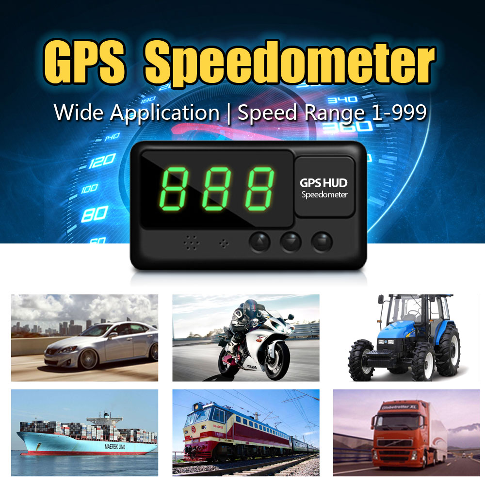 Universaali hud gps nopeusmittari kaikille obd head up -näytöille, joissa on digitaalinen nopeuden ylinopeuden hälytysjärjestelmän jännite jäähdytysnesteen mittarilukema