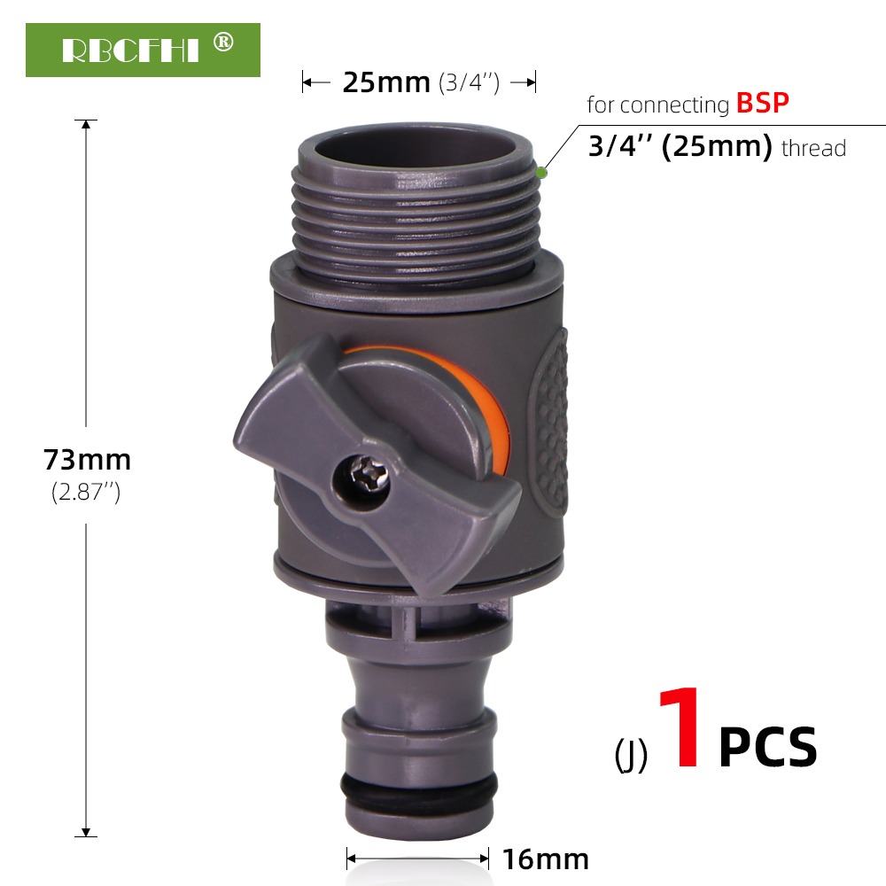 1/2 3/4 '' Gartenschlauch Schnellkupplungen Gummi-Kunststoff-Kupplungsrohr Wasseradapter Reparaturgelenk Bewässerung Autowascharmaturen: Lila