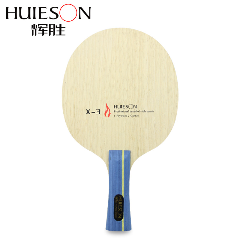 Huieson 7 Ply Hybrid Carbon Tischtennis Schläger Ping Pong Klinge Für Loopkilling Player X3: Long handle