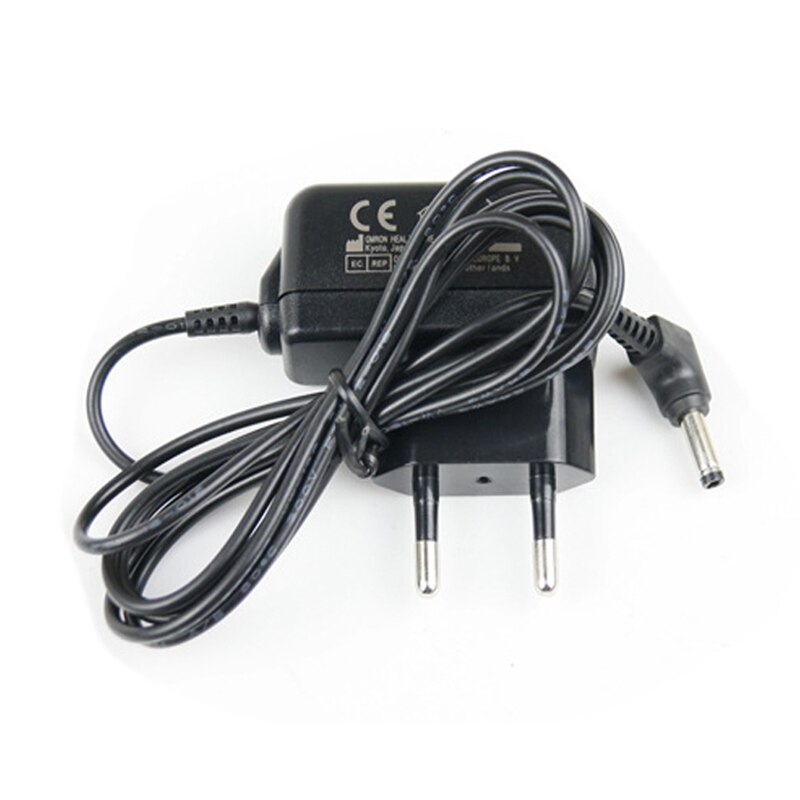 Cargador adaptador de fuente de alimentación, interruptor Universal DC 6V, 500mA para Monitor de presión arterial Omron, 7120/U10L/8713, enchufe europeo