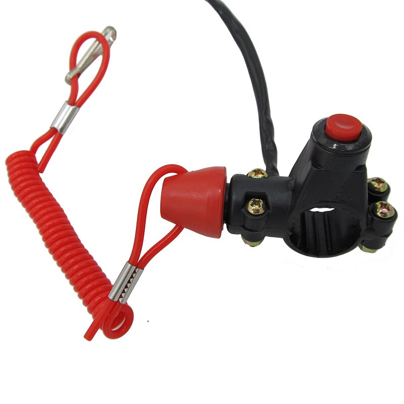 Emergency Stop Switch Button Kill Practical Lanyard Boat Cut Off Safety Tether Outboard Motor Accessories