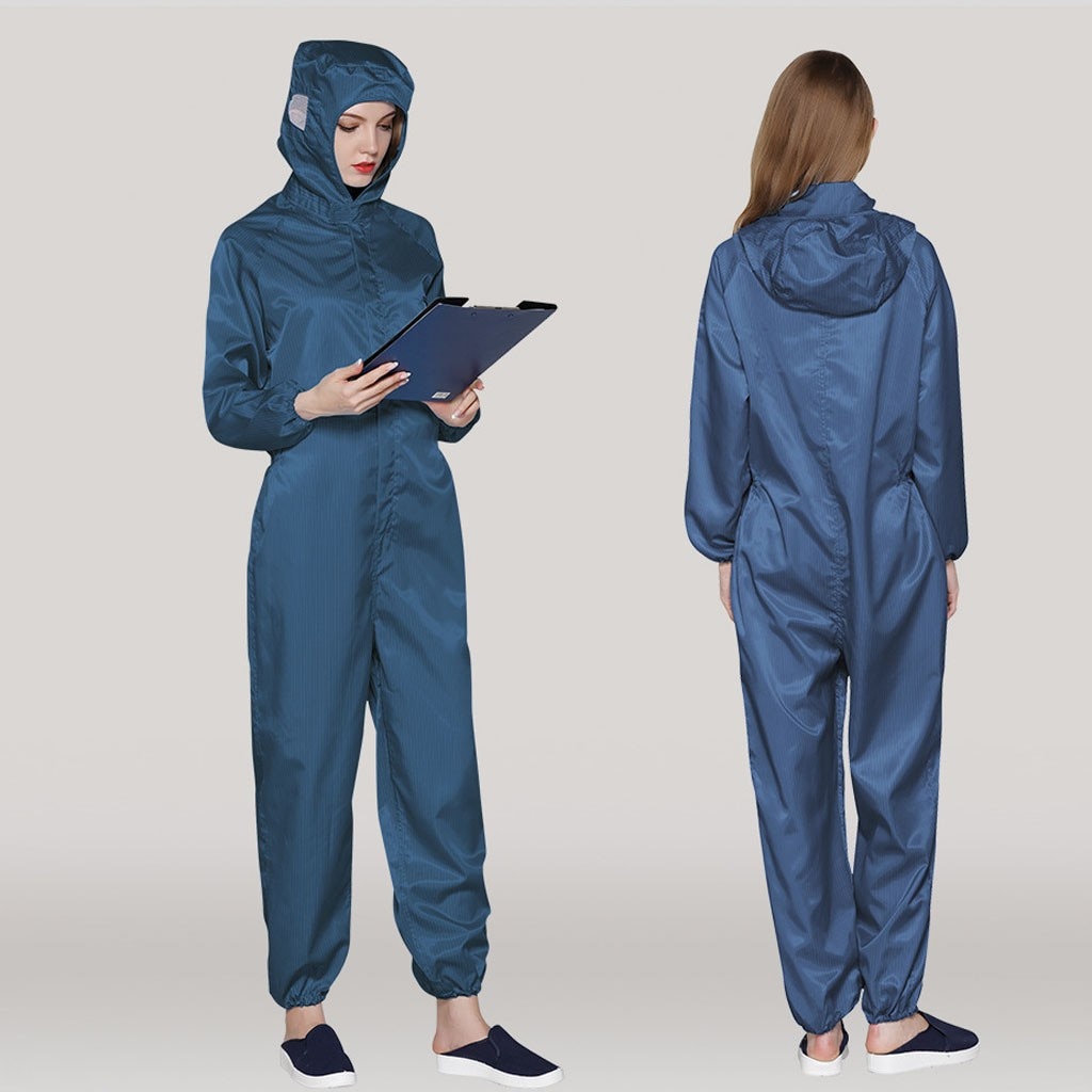 Female Protective Clothes Reusable Isolation suit Anti-Static Waterproof Anti-Fog workwear спецодежда Female Jumpsuit A60: NY / S
