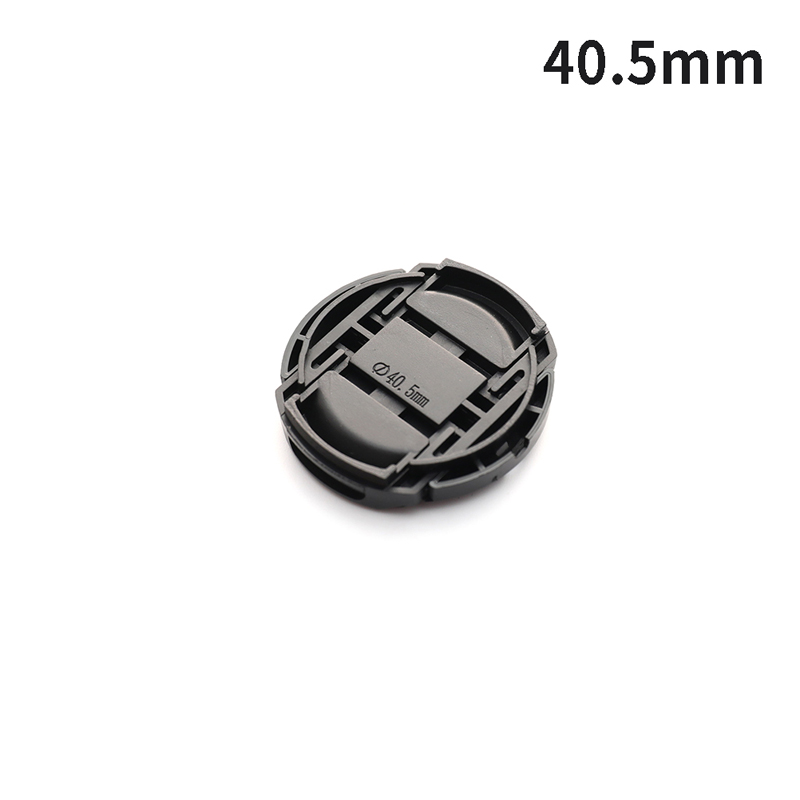 1-teiliger Kamera objektiv deckel 40,5mm 49mm 52mm 55mm 58mm 62mm 67mm 72mm 77mm 82mm Schnapp verschluss für sterben vordere Objektiv kappe für sterben Kamera: Lavendel