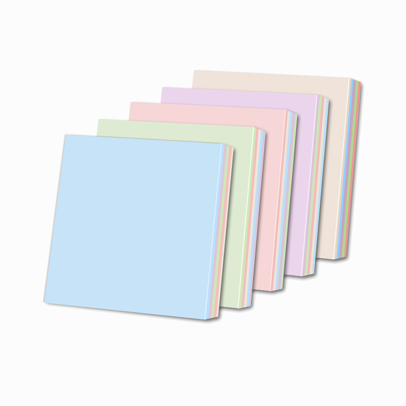 Morandi Color Sticky Notes Self-adhesive Note Book Index Sticker Office Message Note Sticker Student Cute N-time Sticker