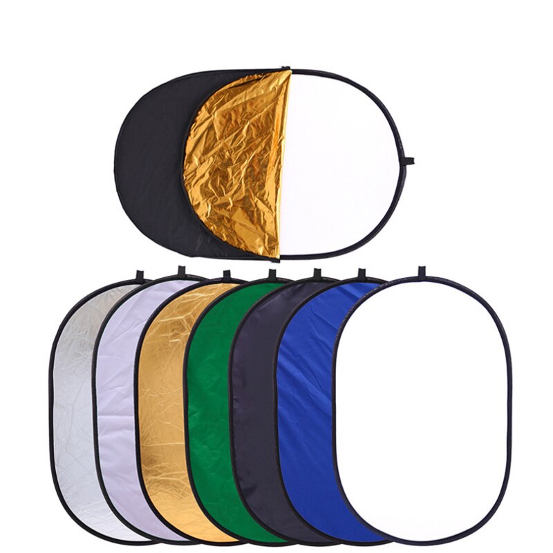 90x120cm 7in1 light reflector Photography Light Oval Photo Multi Reflector studio Reflector fotografia photography accessories