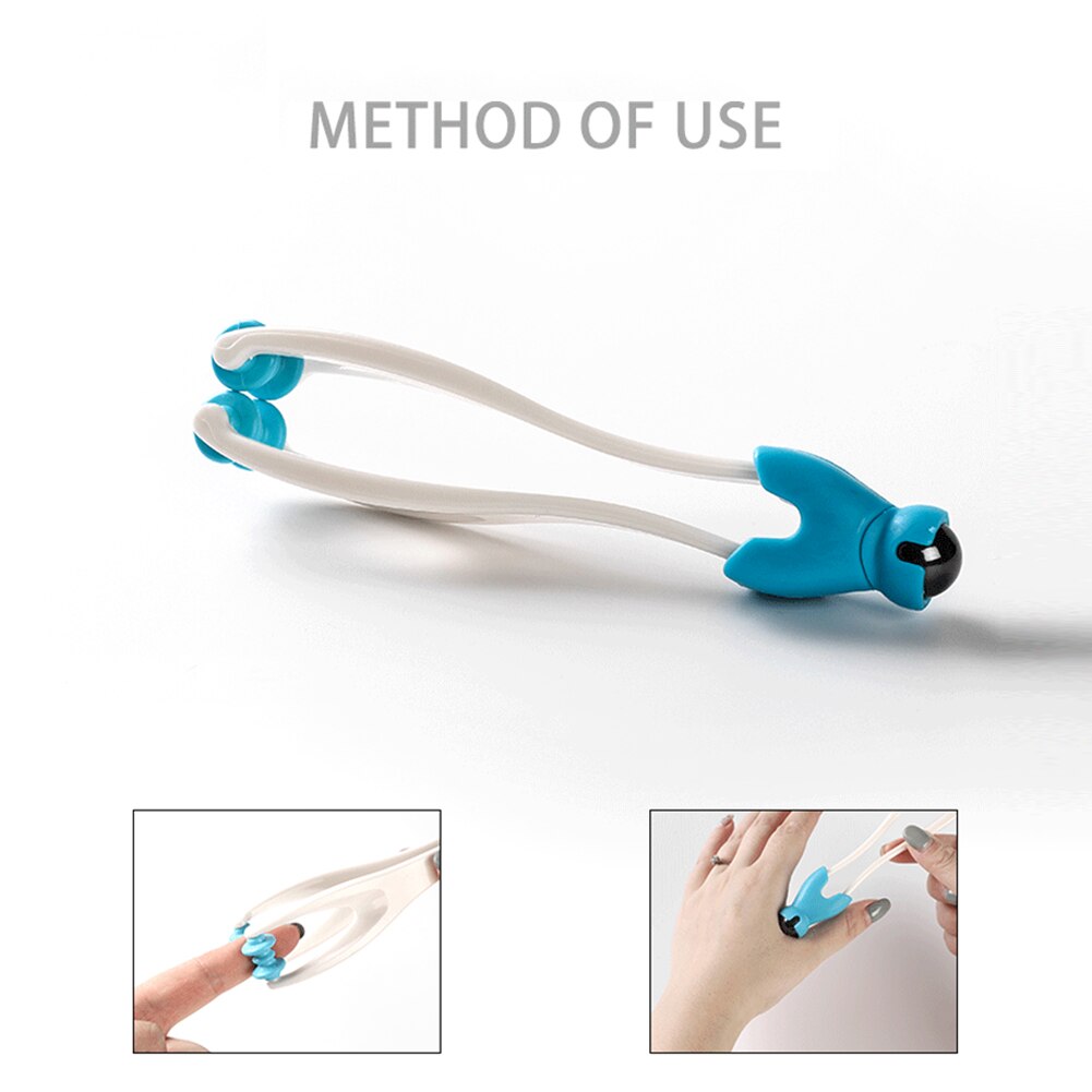 2 In1 Finger Massager Hand Acupuncture Point Knuckle Blood Circulation Massager Rollers Handheld Massager Relaxation Health Care