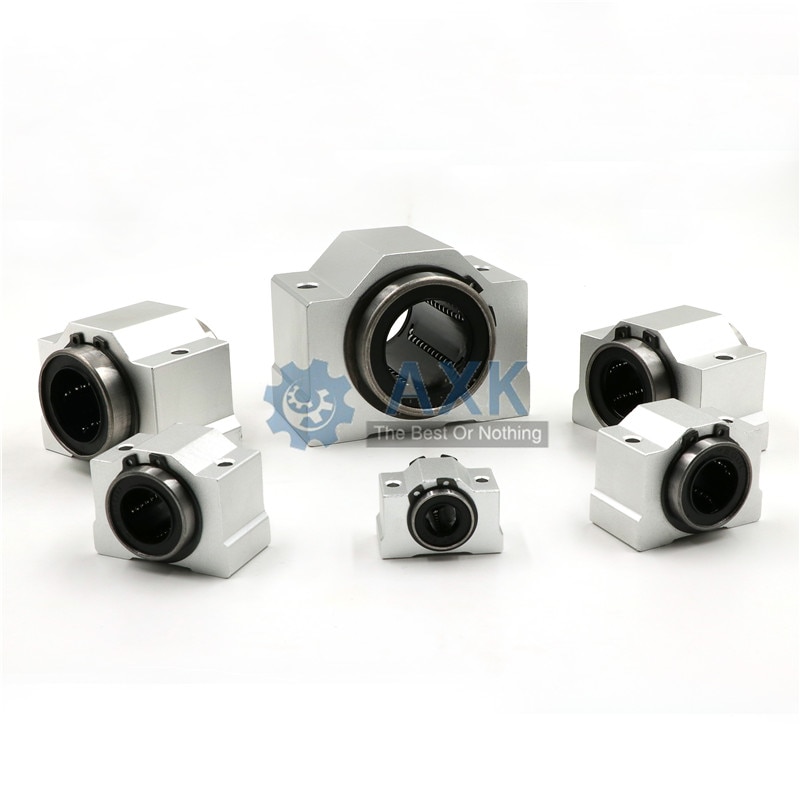 Douille de roulement linéaire 8mm SC8V SC8VUU SCV8UU | Bloc de roulement linéaire pour arbre linéaire 8mm