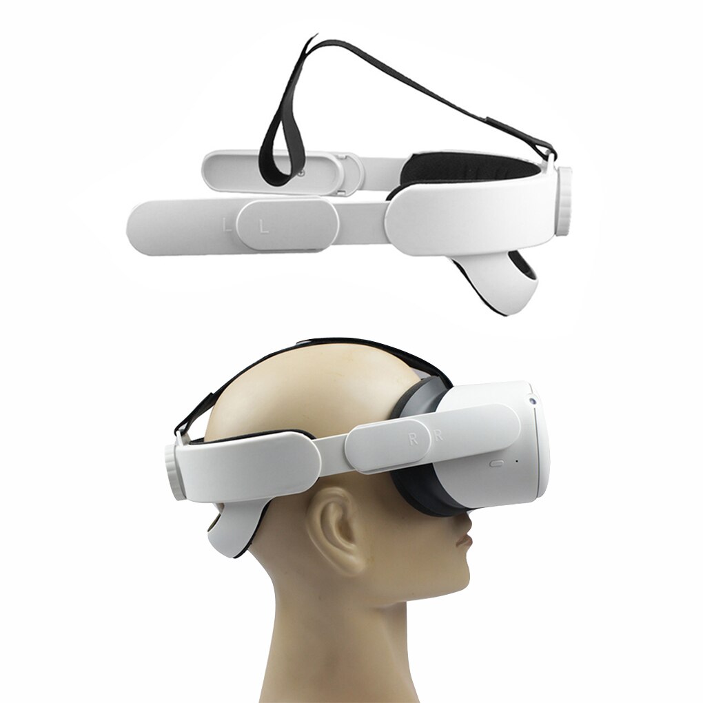 for Oculus Quest 2 Head Strap Comfort-Virtual Reality Support VR Strap For Oculus Quest 2 Accessories Adjustable Halo Strap