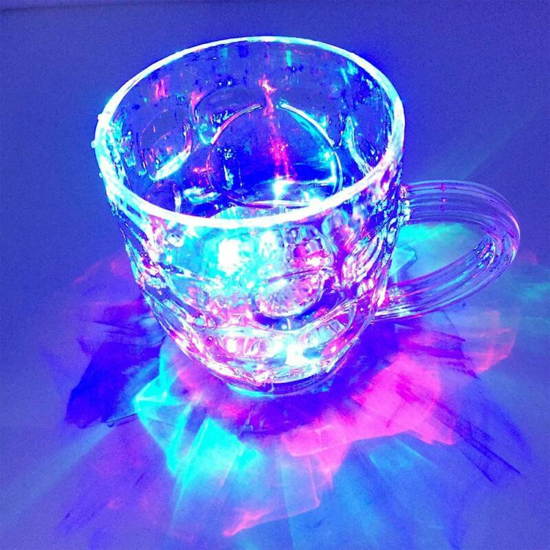 Small LED shot glass flashing glasses luminous cup Halloween Chirstmas Party
