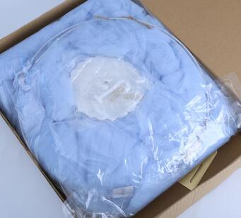 7 Kleuren Opknoping Kids Baby Beddengoed Dome Bed Canopy Katoen Klamboe Bedcover Gordijn Voor Baby Kids Lezen Spelen Thuis decor: blue