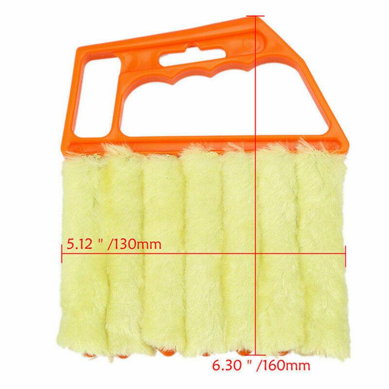 Useful Microfiber Window Cleaning Brush Washable Venetian Blind Blade Cleaning Cloth Air Conditioner Car Duster Cleaner Tools