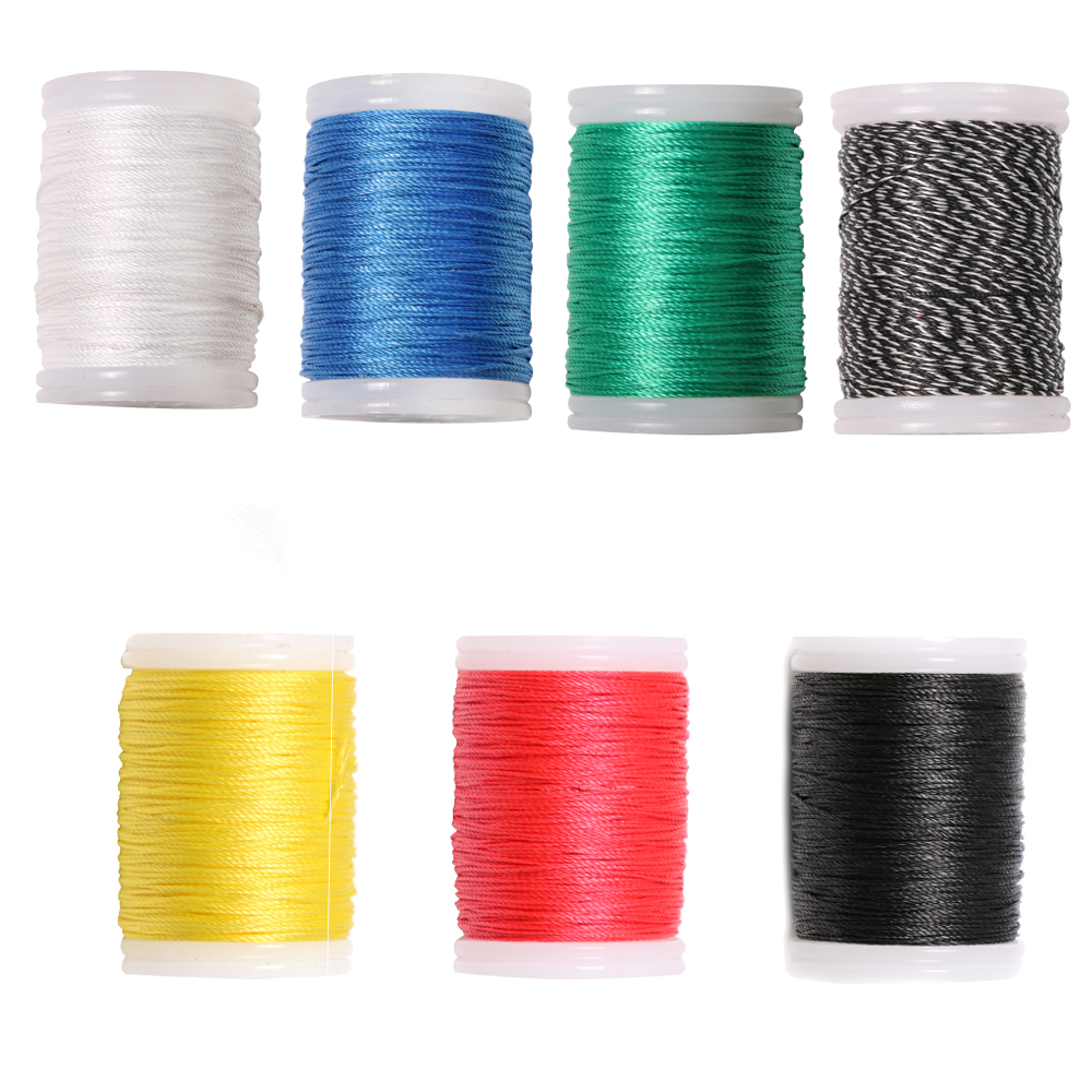 Toparchery110 mètres UPE diamètre 0.4mm corde à 3 plis protège votre corde d'arc outil de gabarit de service tir à l'arc fil de service protecteur de corde