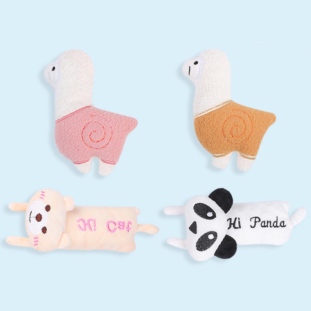 Jouet interactif en forme d&#39;alpaga Panda pour chat, accessoire pour animaux de compagnie
