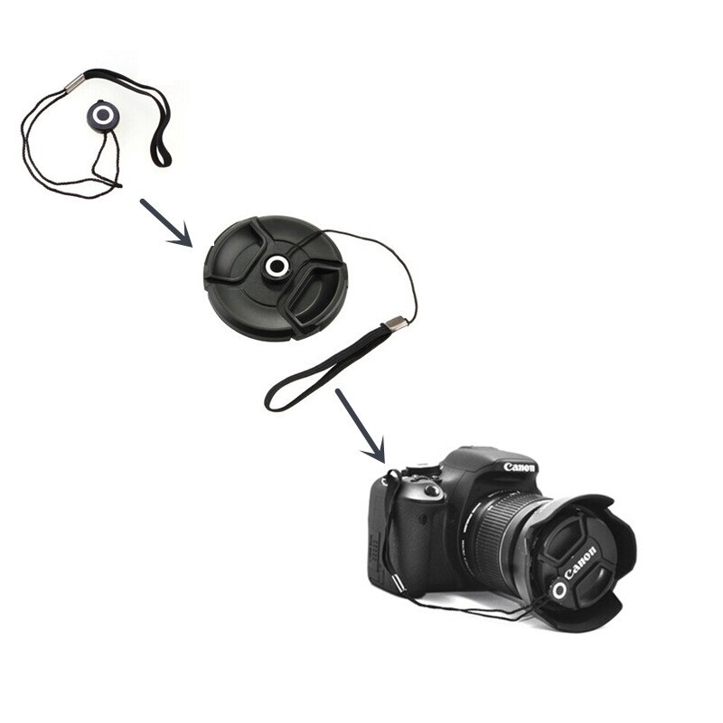 nouvelle lentille corde lentille Cap ligne de garde pour tous les lentilles Cap titulaire sécurité