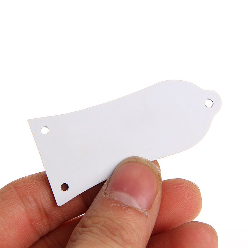 3 Holes Bell Shape Plastic Bell Style Electric Guitar Truss Rod Cover
