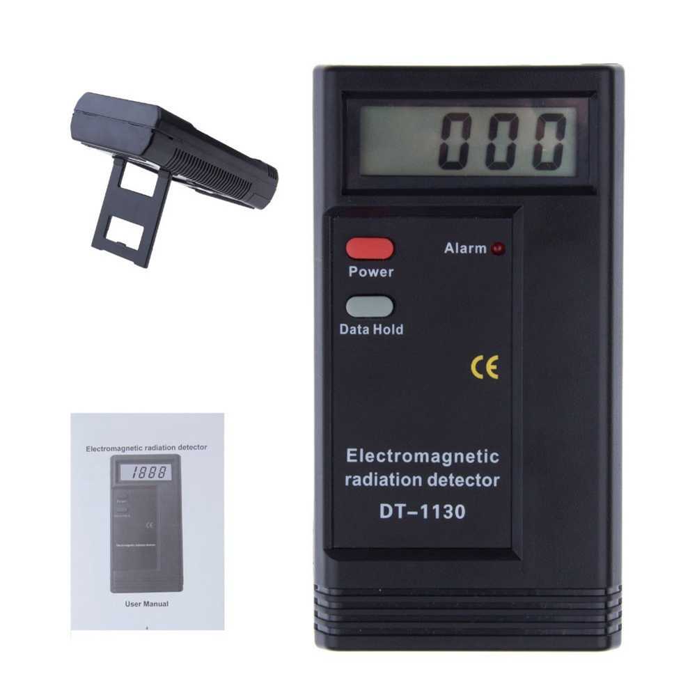 Portable Handheld LCD Digital Electromagnetic Field Radiation Tester Computer Cables Electric Magnetic Field Dosimeter Detector