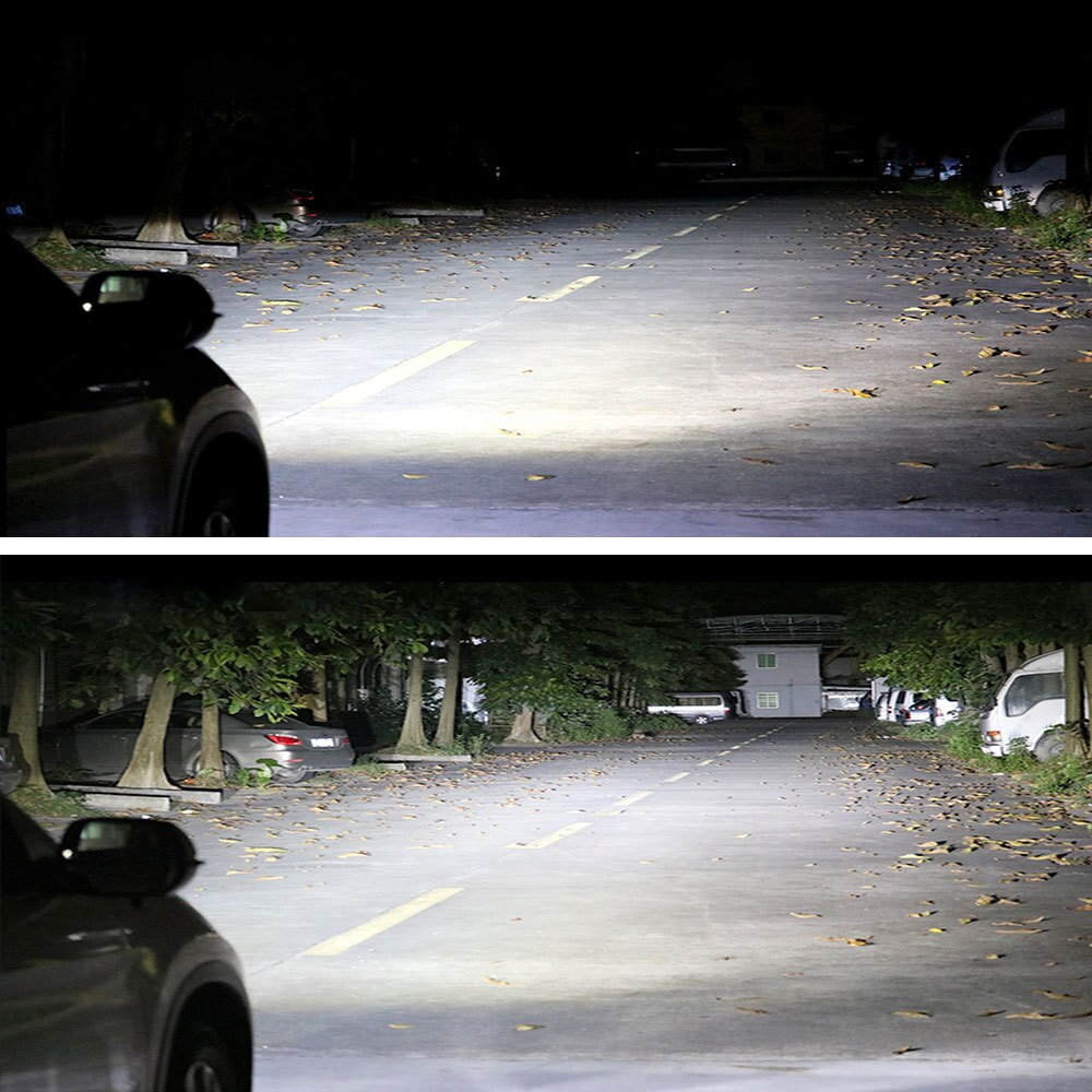 H4 Auto LED Anti-nebel Lampe 100W 20SMD High-power Auto Signal Lampe Professionelle Auto Zubehör Led nebel Licht