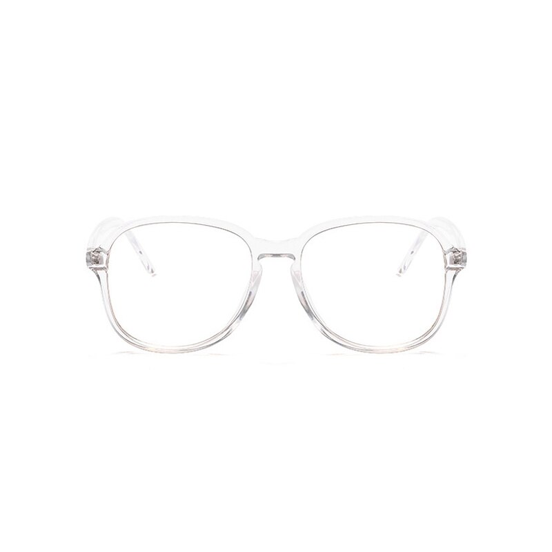 Elbru gennemsigtige runde briller klart stel kvinder brille nærsynethed briller briller stel nørd optiske stel klar