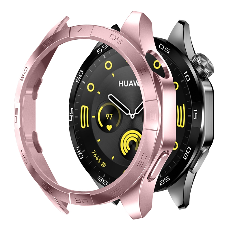 hoesje voor Huawei Watch GT 4 46 mm beschermhoes PC harde bumper voor heren dames GT4 accessoires (geen schermbeschermerglas): 天空蓝