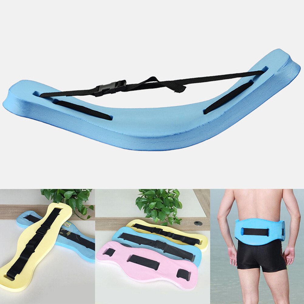 Cinturón de natación de espuma flotante para espalda ajustable, equipo de entrenamiento de cintura, herramienta de niños y adultos, Flotador para tabla, cinturón para niños
