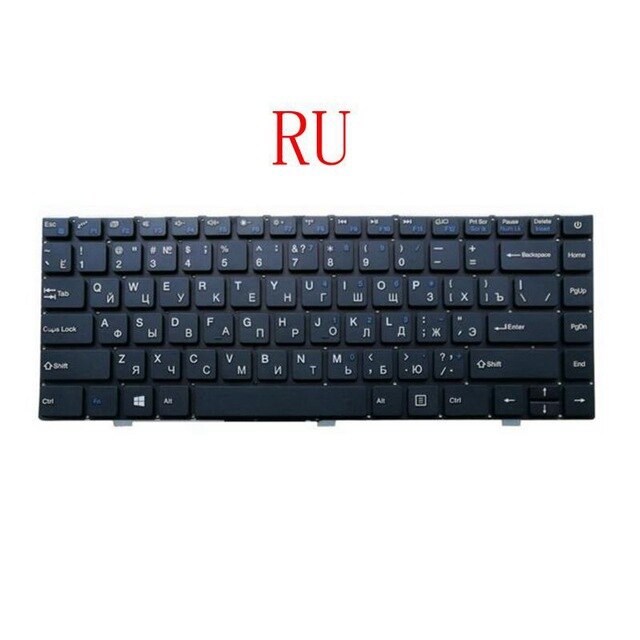 Laptop Keyboard For Prestigio For Smartbook 133S Russia RU English US: RU