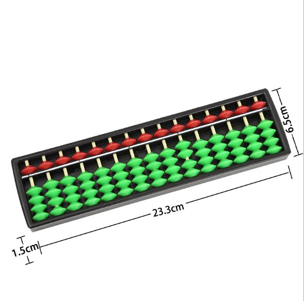 15 numeroa abacus soroban helmiä sarake lapsi kouluopetusvälineet matematiikka liiketoiminta kiina perinteinen abacus opetuslelut: Enemmän vihreää