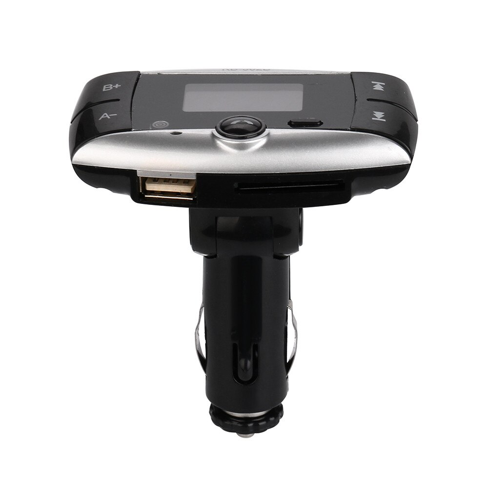 Bluetooth  mp3 -soittimen handsfree-autosarja fm-lähetin modulaattori sd mmc usb-kaukosäädin 19*14cm: Default Title