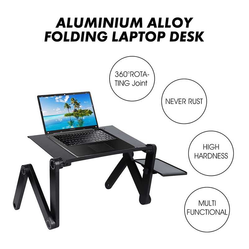 Laptop Stand Houder Voor Bed Notebook Imac Macbook Lenovo Dell Notebook Bureau Opvouwbare Laptop Houder