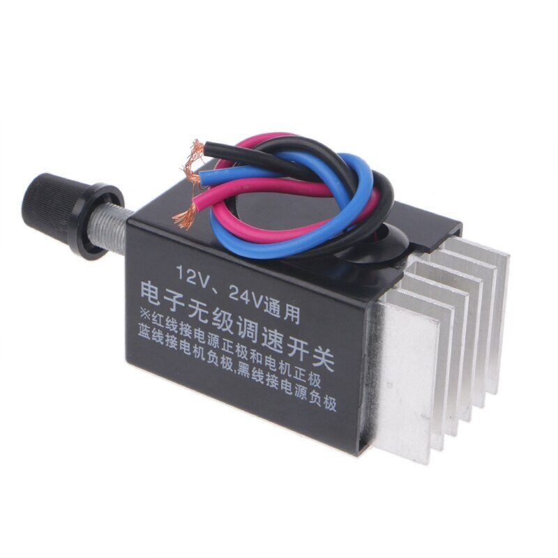 Motor Speed Controller Switch Fan Heater Controle Ontdooier Dc 12V 24V