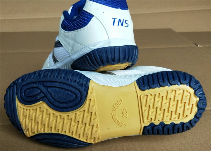 Unisex Anti-Slippery Table Tennis Shoes Mens Womens Outdoor Sports Badminton Tennis Sneakers Breathable Athletic Shoes D0628