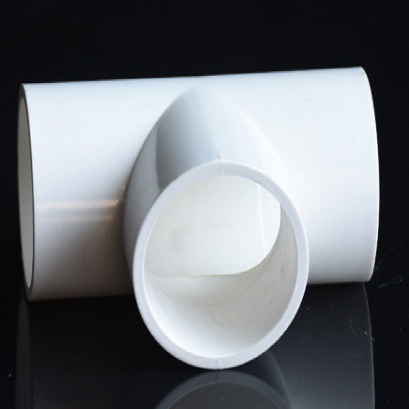white PVC Pipe Fittings 3 tri clamp 3 water fittings inner diameter 20 25 32 40 50 63 75 MM Three way pipe fitting tee 5PCS/LOT