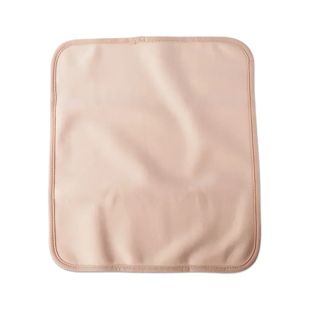 Bio-rizinusölpackung, wiederverwendbare packung mit weichen, elastischen bändern, kompression, verbessert den schlaf, rizinusölwickel für die leber, rizinus: Gold