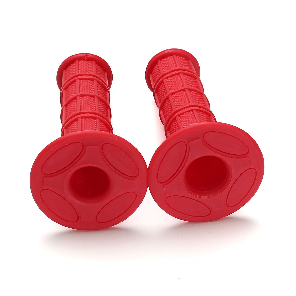 1 Pair 7/8 Inch 10 Color Motorcycle Rubber Handlebar Grips For CRF /YZF /WRF /KXF /KLX /KTM /RMZ Pit Dirt Bike Motocross: Red