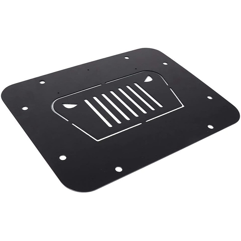 Reservewiel verwijderplaat en achterklep carrosseriepluggen compatibel voor jeep wrangler jk jku 2007 to