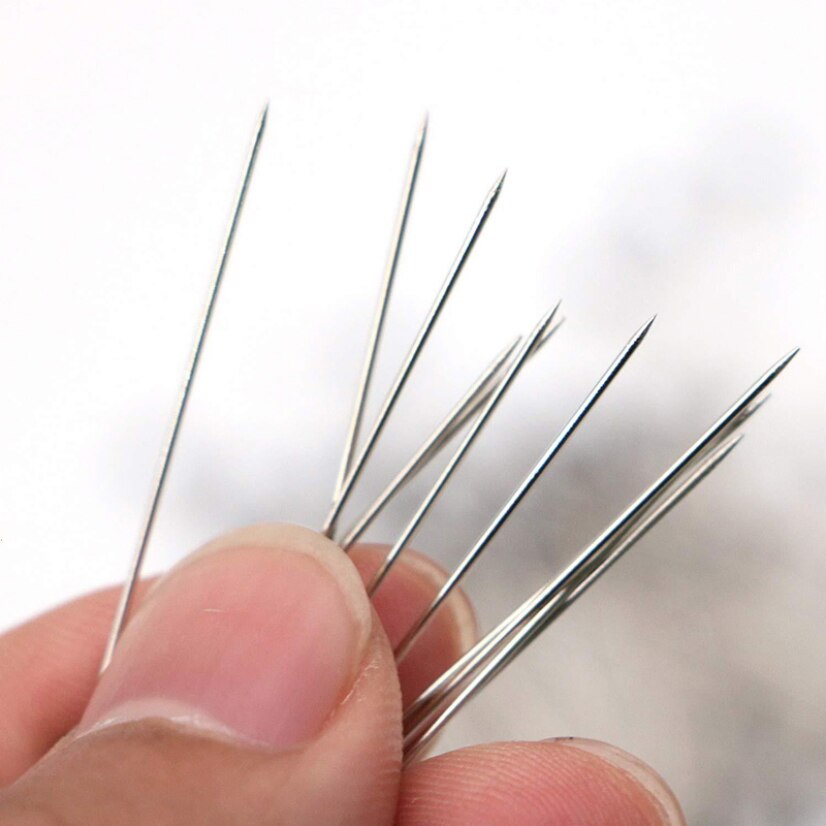 100 Stks/set Kleurrijke Parel Hoofd Naalden Pins Tailoring Stitch Diy Maken Craft Dagelijks Naaien Positionering Pin Gereedschap