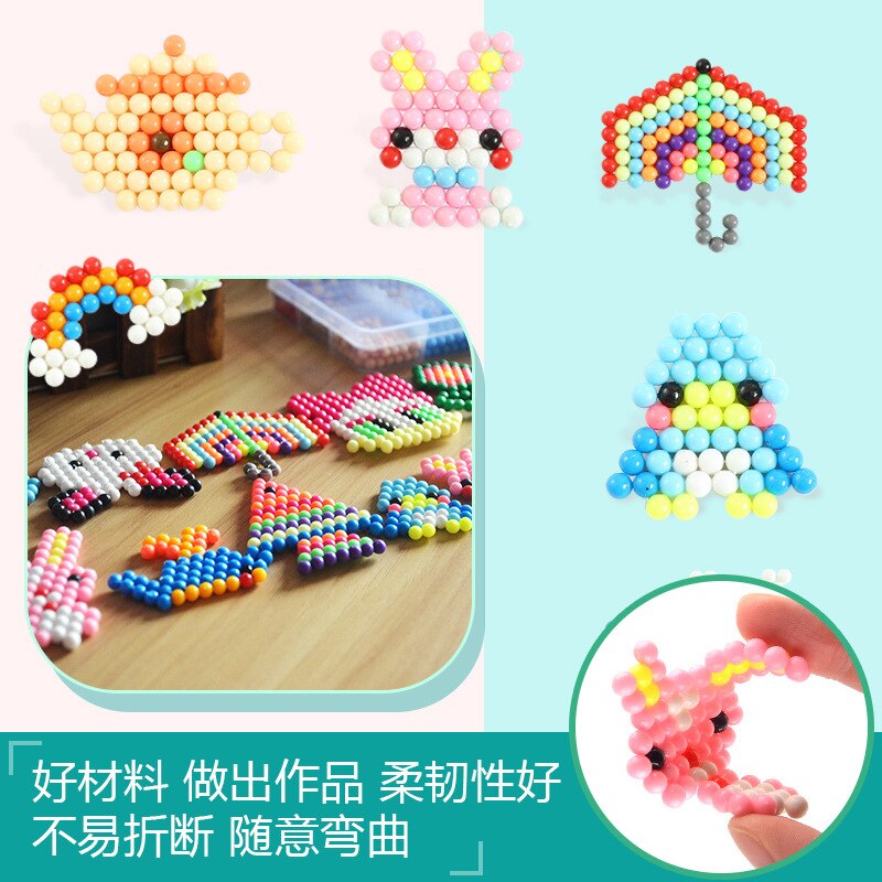 DIY Water Beads Set Toys for Children Montessori Education Brain Magic Box Kids Handmade Toys for Baby Girls Boys 3 5 7 8 Years