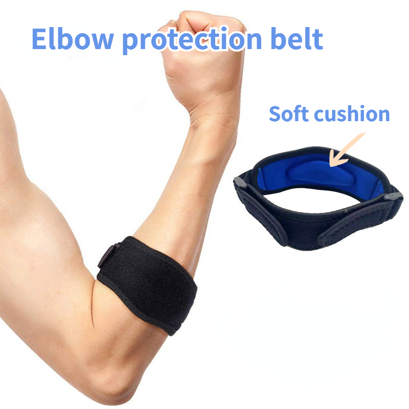 1 Stück Ellenbogenschutzgurt Ellenbogen weiches Kissen Stützgurt Kniestütze Basketball Tennis Badminton Epicondylitis Ellenbogenschoner